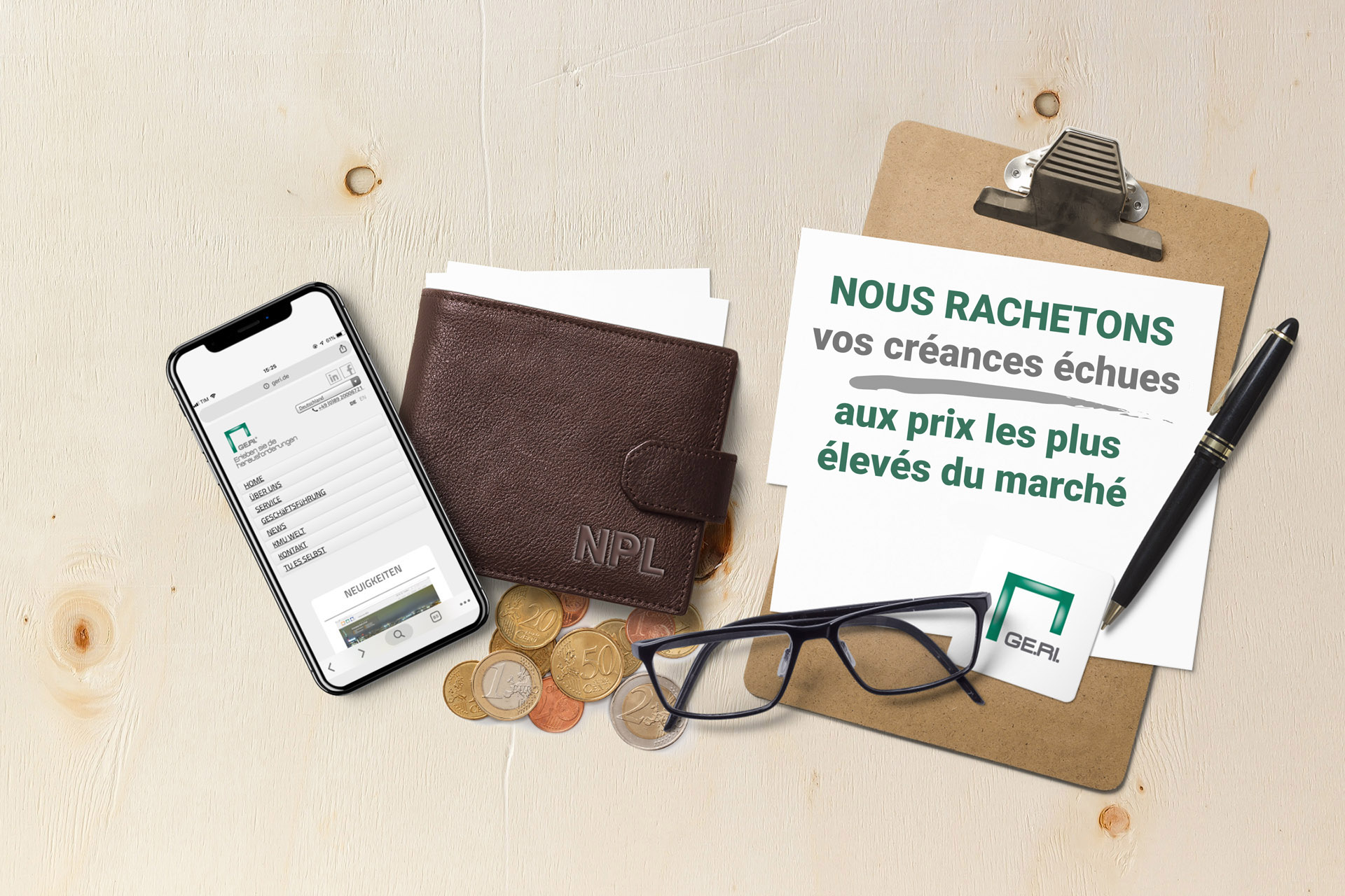 Ge.Ri. NpL Rachetons creances echues header